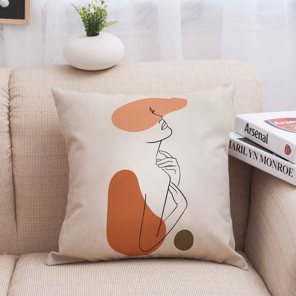 Sæt med 9 boho-pudebetræk - 45x45cm - Moderne abstrakte mønstre