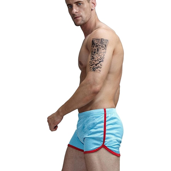 Herre løbeshorts Åndbar træning Fitness Booty Short Shorts Sexet
