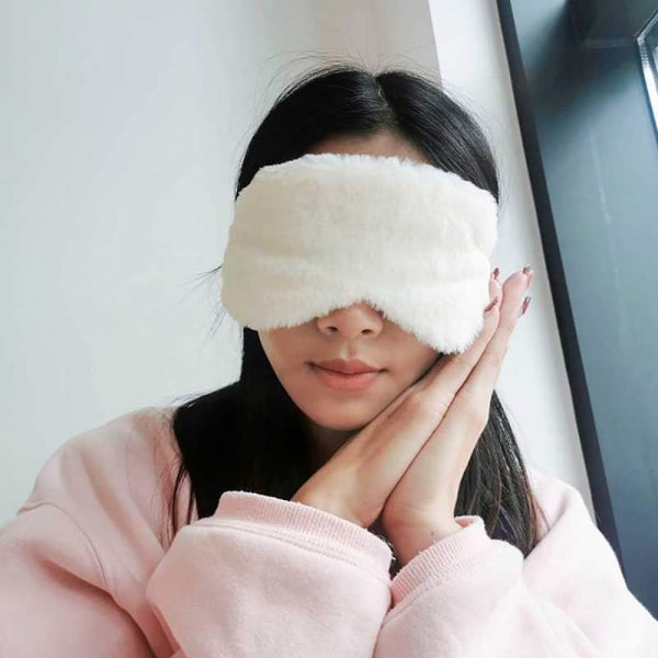 4 Pack Plush Eye Mask Soft Sleeping Blindfold Eye Cover for Sleep