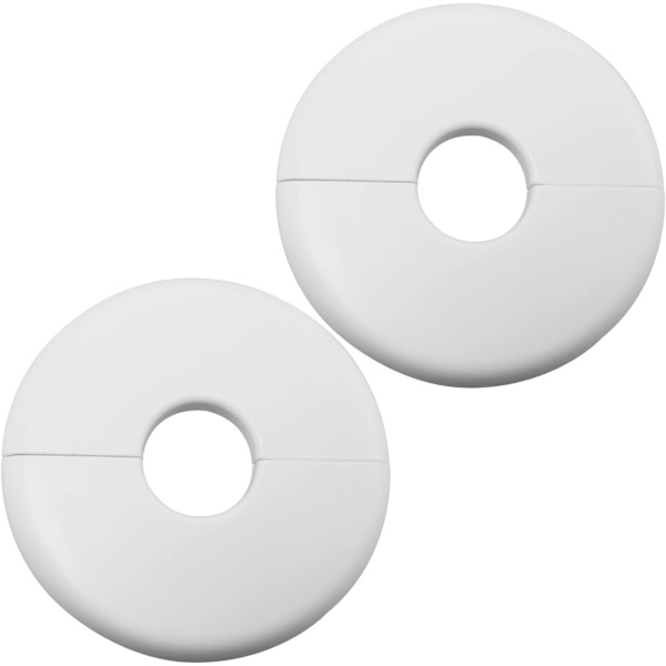 2 kpl putken reiän ilmastointireiän koristekansi 10*40mm Snap On Whit