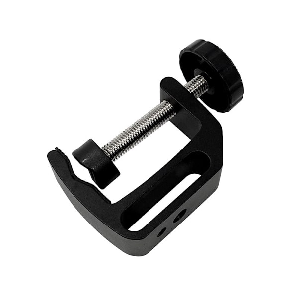 2-pack universella C-klämmor i aluminiumlegering med gänghål för skrivbordskamera