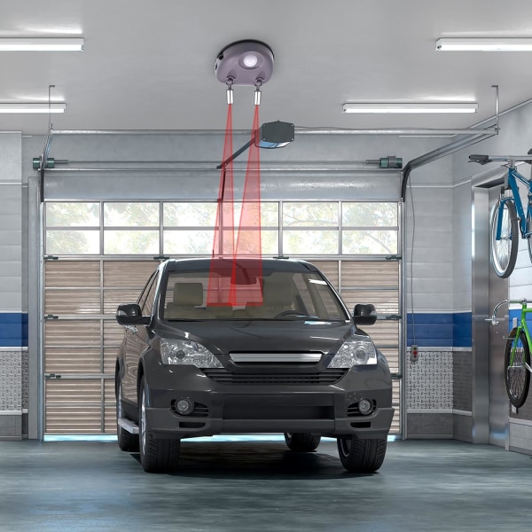 Park Dual Laser Garage Assist Parkering Guide Hjälp ABS Bil Garage Sensor 360-Graders Justerbar Park Guide för Bil SUV Bil