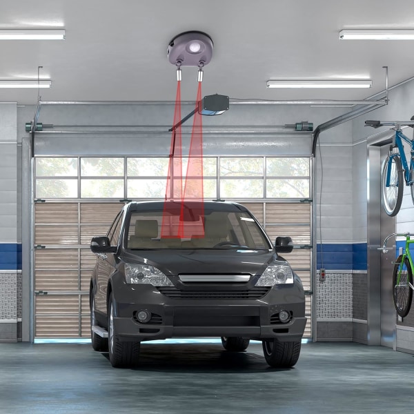 Park Dual Laser Garage Assist -pysäköintiavustin ABS-autotalliin