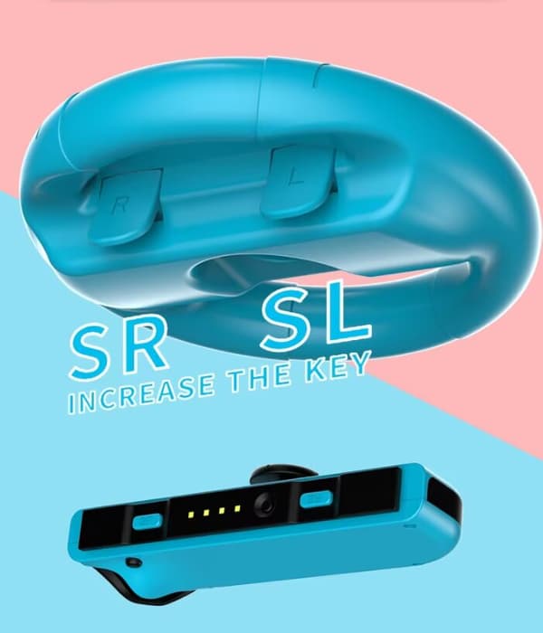 Ohjauspyörän ohjain Nintendo Switchille ja Switch OLED -mallille