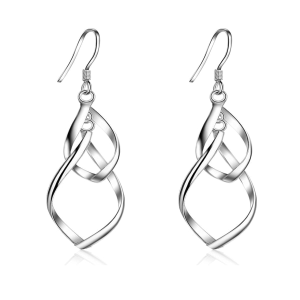 Tåardrop örhängen - Designer silver örhängen drop örhängen för kvinnor mode premium drop örhängen, silver