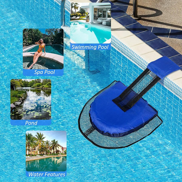 Pack Pet Escape Rampe til Swimmingpool Flydende Rampe Pool Tilbehør Flydende Rampe