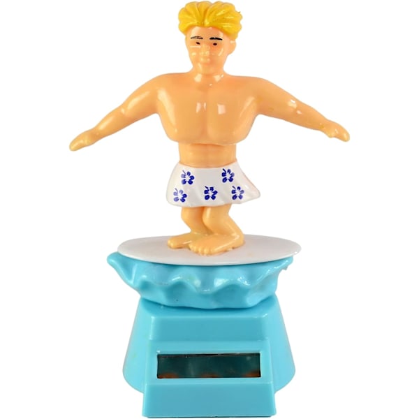 Solcells-driven dansande surfare sol dansare figur, kontorsdekor, vinn
