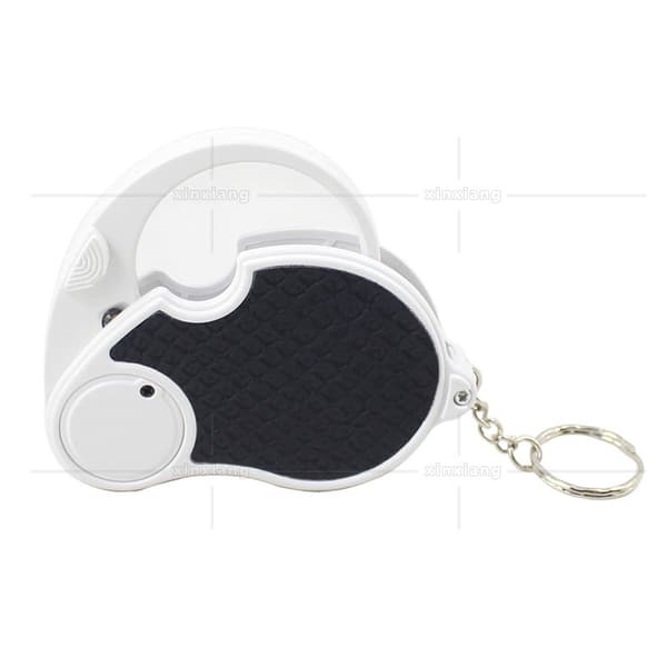 Lighted Magnifier, Folding Magnifying Glass with 5X Light, Magnif