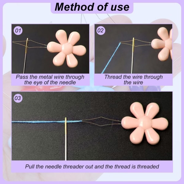 2024 Ny Broderinål Trådverktøy, Nåletrådere for Håndsøm