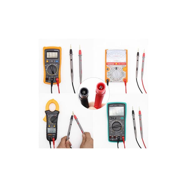 1000V 20A Universal Digital Multimeter Prob Testledningar Stiftnål