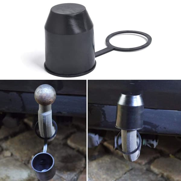 4 st dragkuleöverdrag, dragkuleprotektion dragkuleöverdrag Ø 52 mm släp