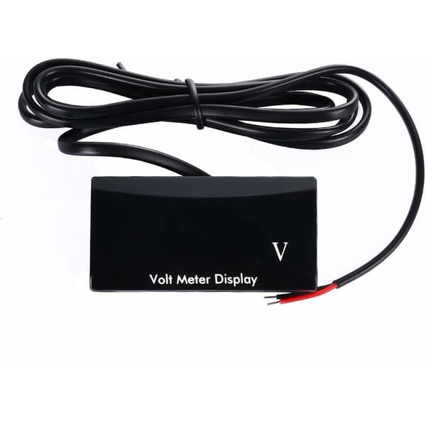 12V Bil Digital Voltmeter Vandtæt DC 12V LED Voltmeter til Bil