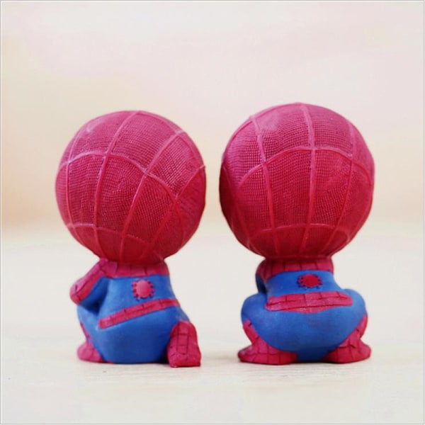 2-pakke Creative Incroyable Guerrier Spider-Man Marvel Hero Figur