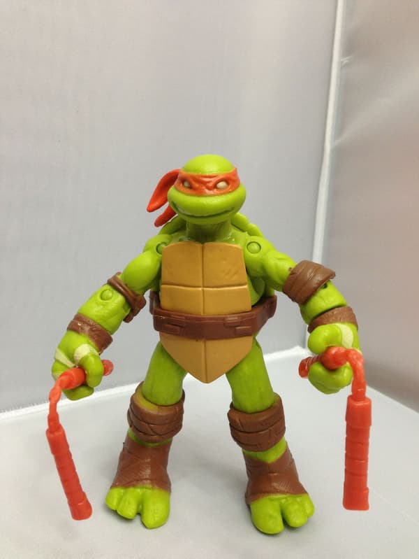 12cm Teenage Mutant Ninja Turtles Dockor - 4-Pack