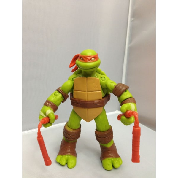 12cm Teenage Mutant Ninja Turtles Dukker - 4-pak
