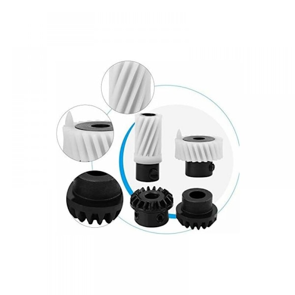 Hæklenål Gear til Singer, Holdbar Plastik Universal Drive Gears, Foderaksel Gear Udskiftningstilbehør, 4 stk Singer Gear Kit