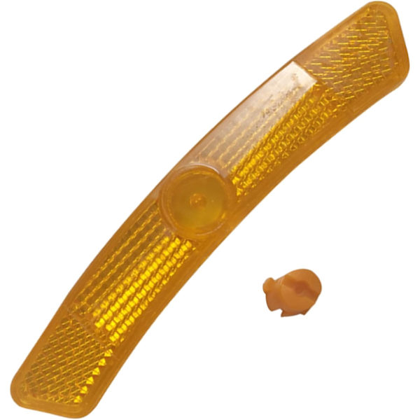 4 stk. Vandtætte Cykel Eger Reflektorer, Sikkerhedsreflektorer, Cykelhjul Sikkerhedsreflektorer, 12,5*2CM