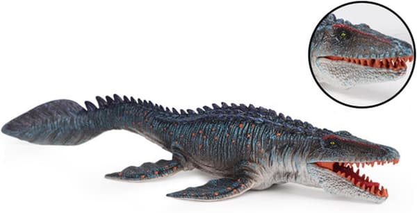 Marine Dinosaur Model Høj Simulation Figur Dekoration til Kontor