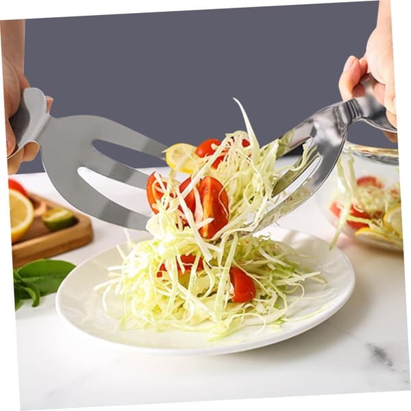 2 stk. salatske server salatbestik salatbestik buffet server suppe co