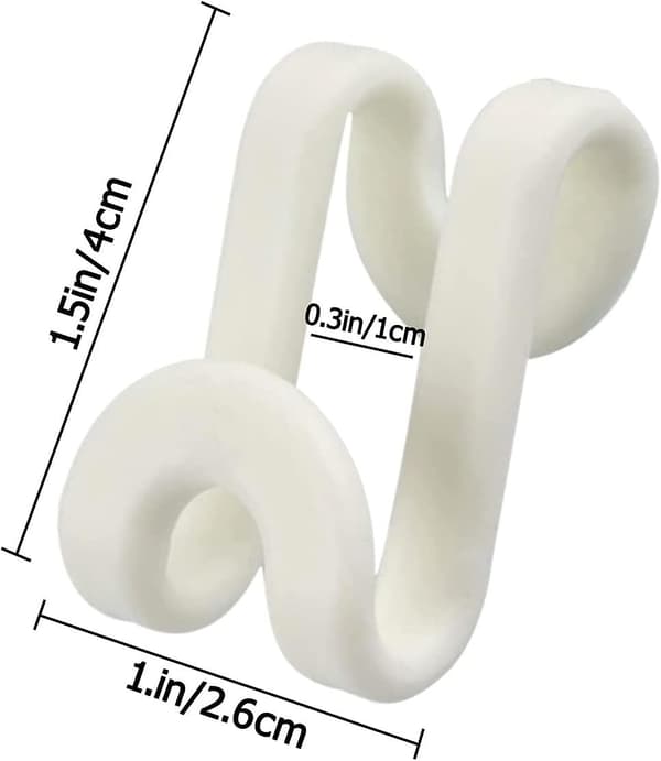 20 stk. Mini Tøj Bøjle Connector Kroge