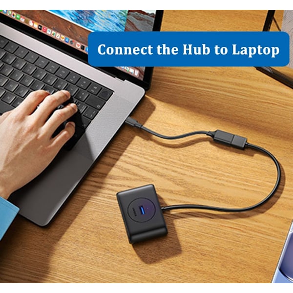USB C - USB 3.0 -sovitin, OTG-kaapeli Type C - USB A, Type-C - USB 3.0 -jatkokaapeli, yhteensopiva iPhone 15 Pro Max/15 Plus/15, iPad Pro, MacBook Pro/A kanssa
