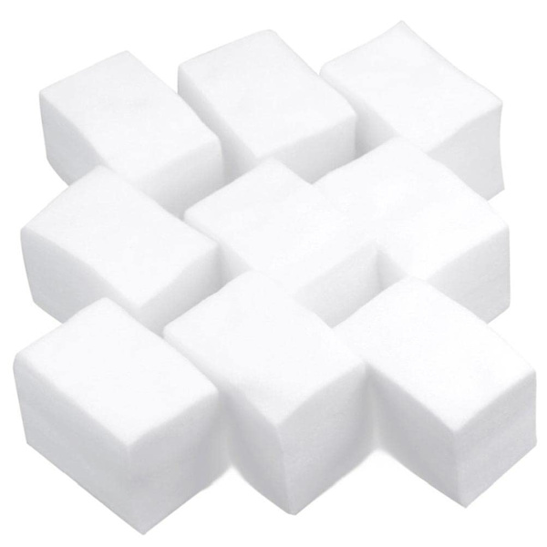 540 X Puuvillaselluloosa Neliö 6x4cm Pr Kynsien Taide Ongle