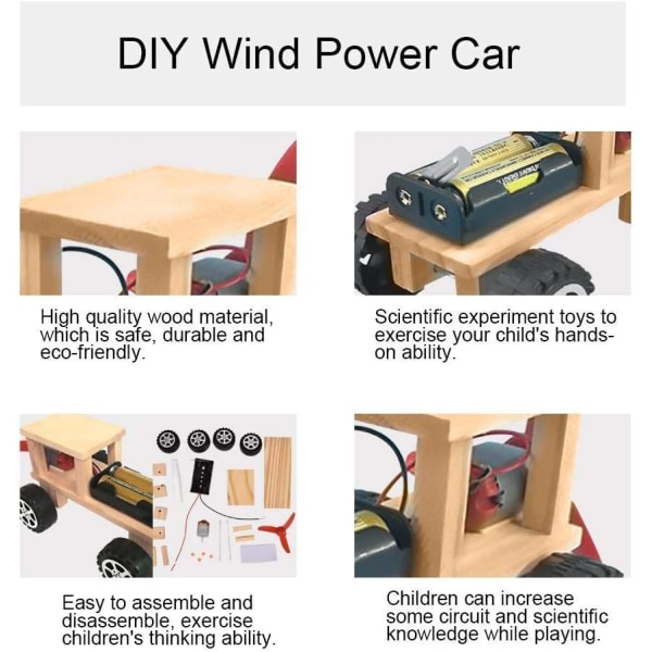 Vetenskapsleksak Fysik Lab Lär dig Elektricitet Experiment Kit Scien