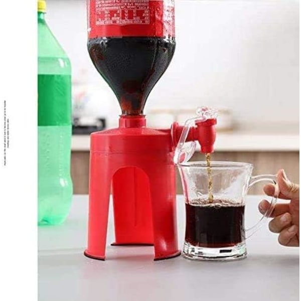 Drikkedispenser/Drikke Dispenser til Kulsyreholdige Drikke/Coca Cola/Sprite, Festdrikkedispenser/Drikkeværktøj Mini Upside Down Drikkefontæner