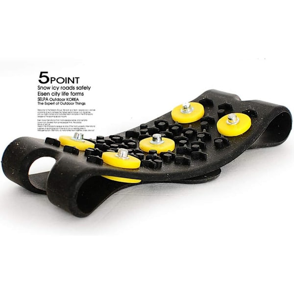 Issnow Traction Cleats Crampon til at gå på sne og is, skridsikker gummi Anti Slip Crampons Slip-on Stretch