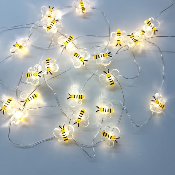 Streng af lys i form af bier 3M 30leds USB lysende net
