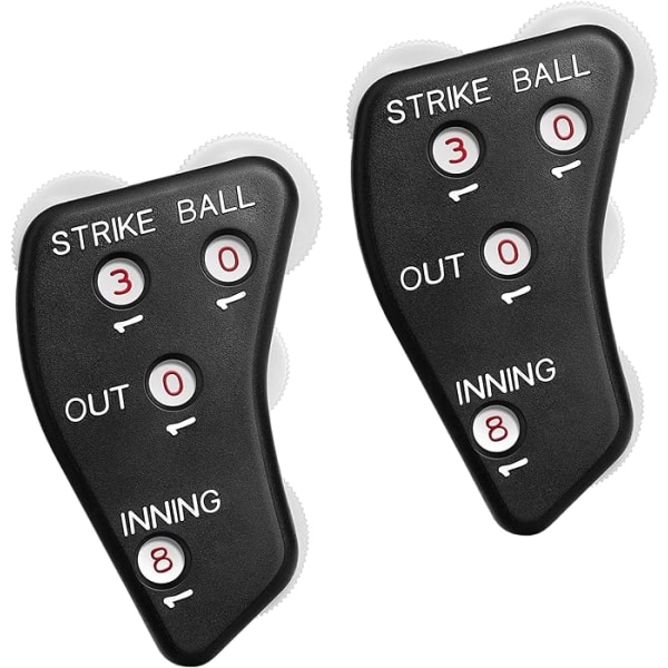 4 Wheel Baseball Umpire Sounder - Black Umpire Indicator - Useful Baseball