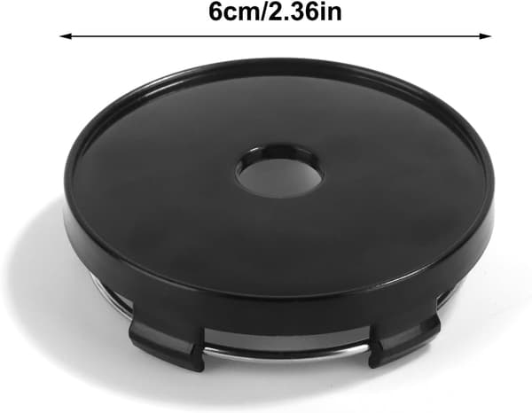 4 stk. hjulkapsler kompatible med 60 mm ABS-hjulkapsler, hjulkapsler, fælghjulkapsler, hjulkapsler