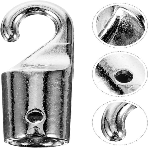 4 stk. Mini Blind Wand Hooks Tips, Vindusblind Hooks, Vindusblind Tilt Wan