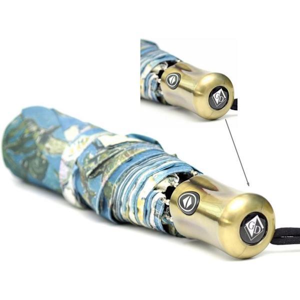 Automatisk paraply, kreativ oliemaleri Automatisk paraply