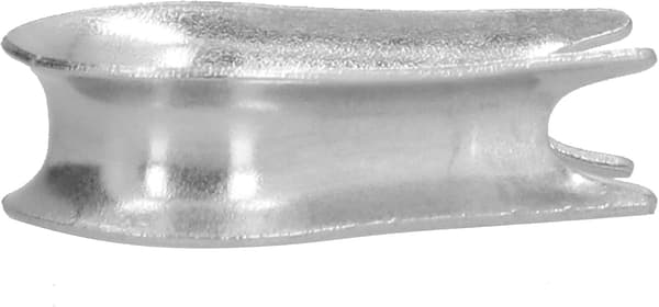50 stk. Wire Rope Thimble Wire Rope Clips Rustfrit Stål Wire