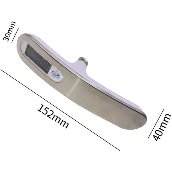 Holdbar og praktisk digital recurve dynamometer buevekt laget av rustfritt stål