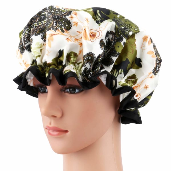Bonnet de douche, lot de 4 bonnets de bain conçus pour les femmes