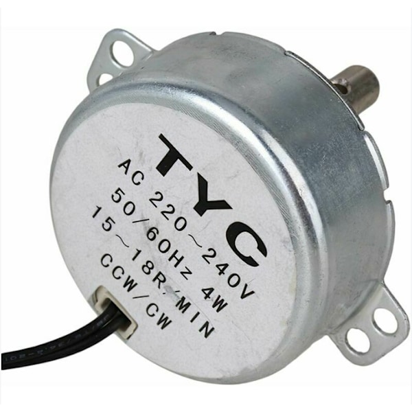 220V 4W väggfläkt golvfläkt svänghuvud fläkt synkronmotor universella hushållstillbehör