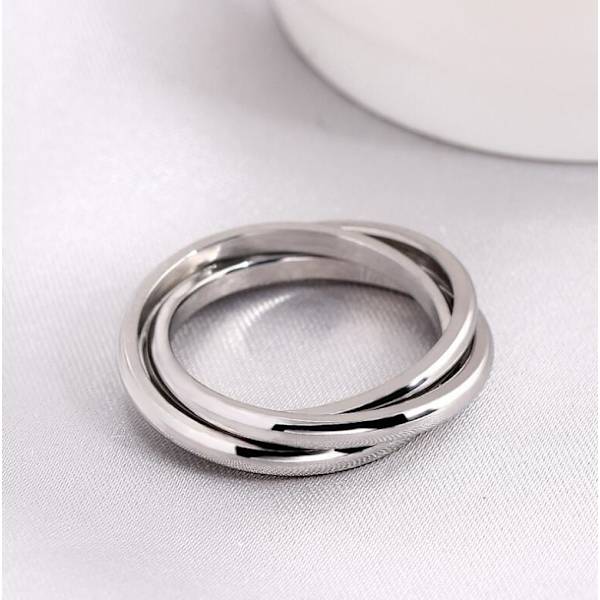 Stablet Wire Ring med Kink Design, Gullbelagt og Sølvbelagt i To Farger for