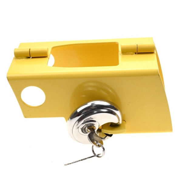 Hitch-hodelås Gul 20 cm
