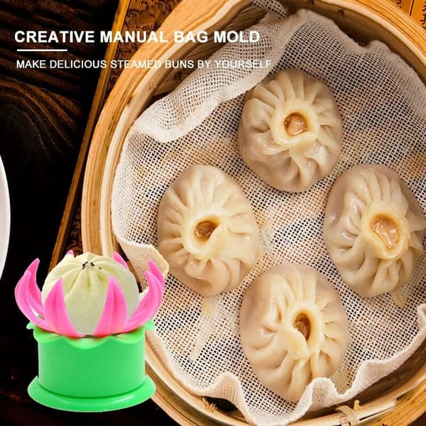 Dampet fylt bolle maker mold, Dumpling Maker Mold, DIY Baozi Maker, Bun Maker, Fylt, Bun Maker, Dumpling Maker