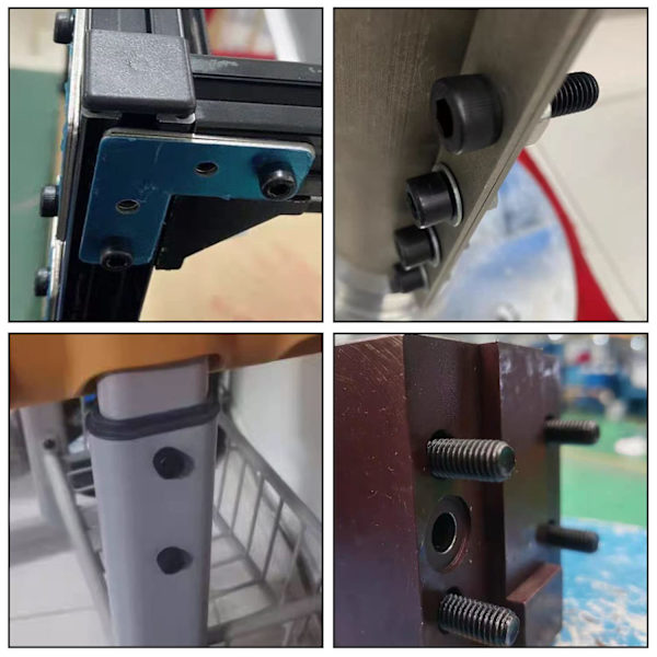 M8 Pultti, 10 Kappaletta M8 Ruuvi, Musta Ruostumaton Teräsruuvi, Hiiliteräs Kuusiopultti M8 x 30 mm, Hienoa Työtä, Soveltuu Teollisuuteen ja Mekaniikkaan