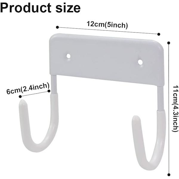 Strykbrädehållare Väggmonterad Strykbräda Rack Organizer Vägg