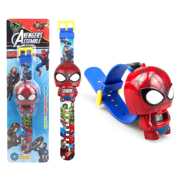 Superhelte-ur - i konstant udvikling. Hulk, Spider-Man, Captain America, Iron Man