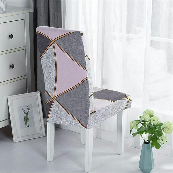 Spisebordstoltrekk Patchwork Trykt Stoltrekk Vaskbart Stretch