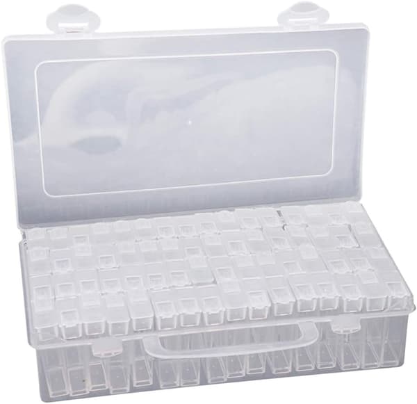EdirFtra Organizer Case Nail Art Accessory Box Förvaringsbehållare