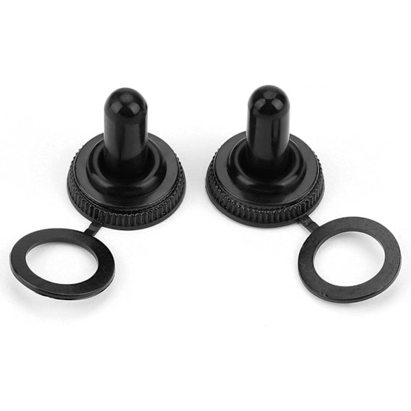 Vattentätt skydd för vippströmbrytare - 20 st vattentäta gummiskydd för 12 mm (12 mm) vippströmbrytare