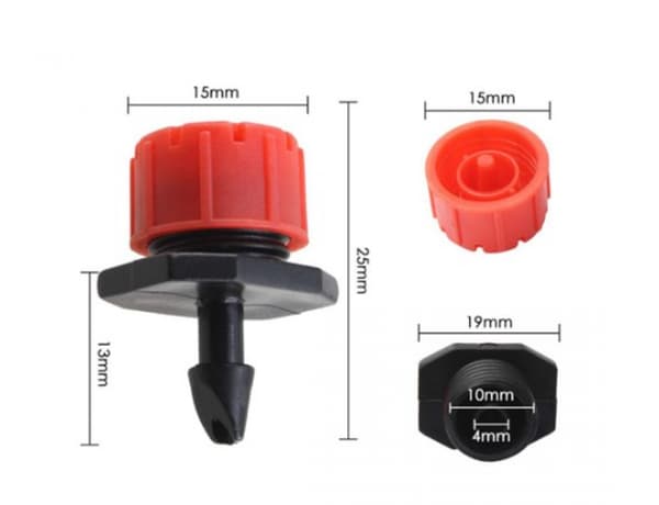 25m Mikro Dryp Vanding Justerbar Have DIY Automatisk Vandingssystem