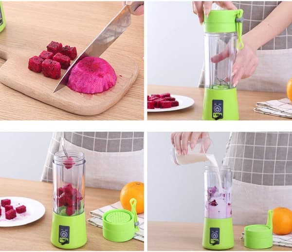 Bærbar blender med 400 ml kapacitet Blender Blender til juice