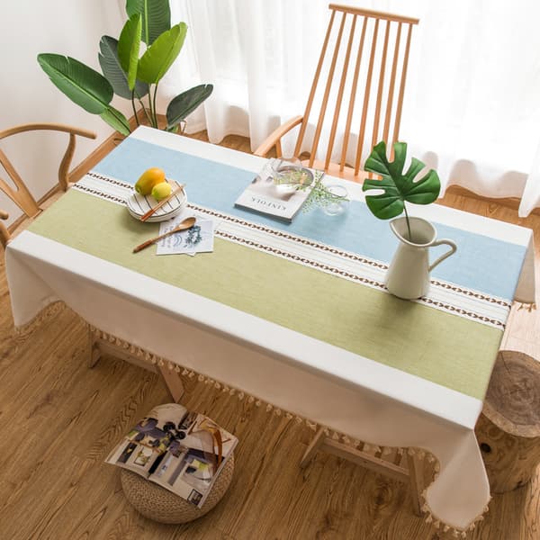 Rektangulär bordsduk för matsal kök inredning, 140 cm x 300 cm
